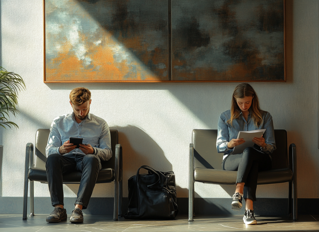 antoinegoons_A_waiting_room_in_a_corporate_office_two_candida_a3c02a28-4cc6-4f48-95d2-5ec0a072c5ee_1